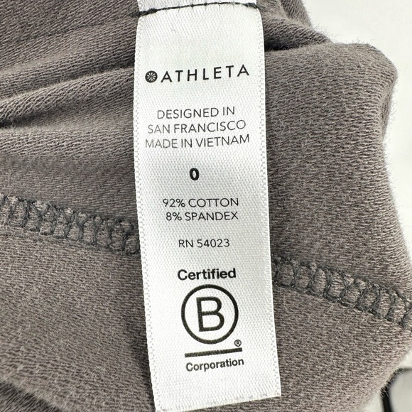 Athleta Womens Camo Farallon Joggers Size 0 Pull On Sweatpants Lounge Comfy Pant - Picture 8 of 14